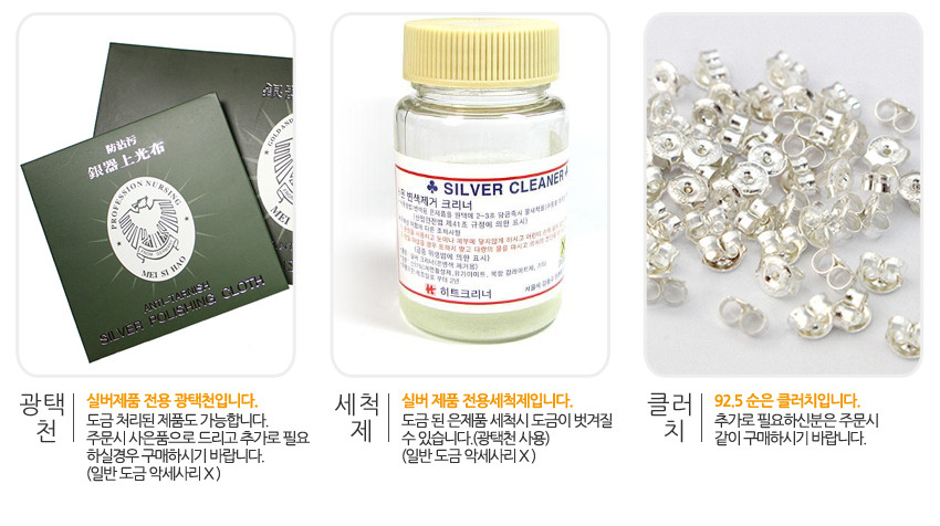 Pearl Gemstone Drop Earrings 3Color Antique Anti-A