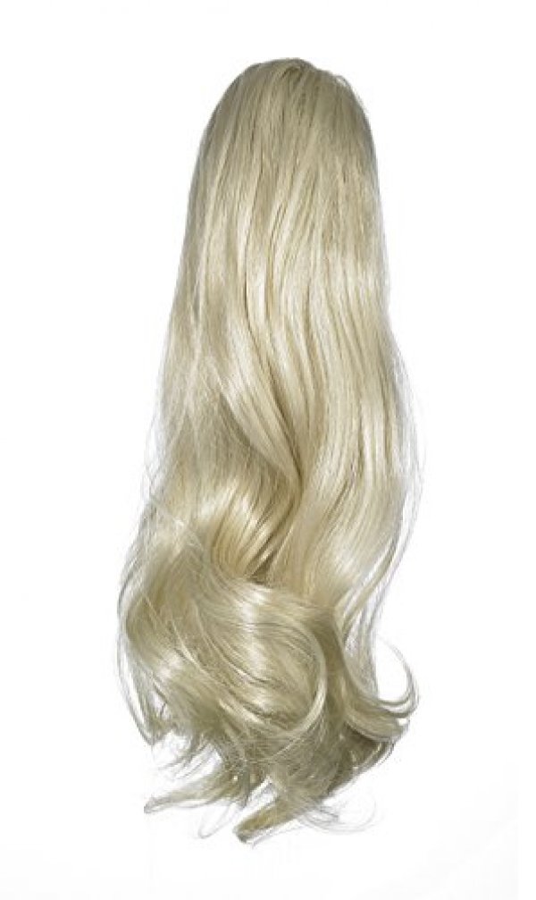 Love Hair Extensions Victorian Drawstring Synthetic Hair Ponytail Colour 18 Ash Blonde 16 -Inch : 맨즈월드 - 네이버쇼핑
