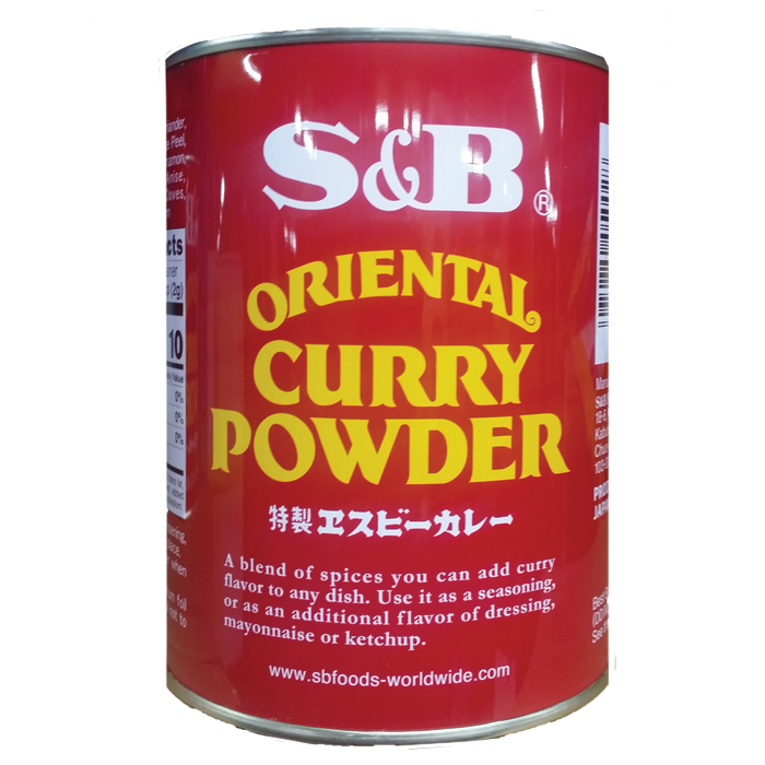 S&B 카레파우다 400g 에스비 분말 가루 캔 : SB푸드