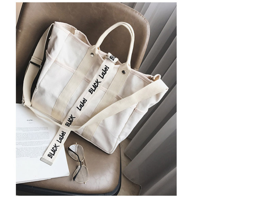 Canvas Eco Bag Good Practical Bag Women's Campu