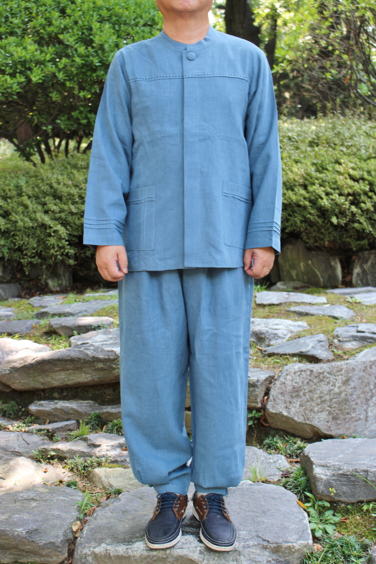 둥근단추 대마저고리세트 : 단미달콤