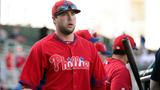 다린 러프 실제착용 친필사인 유니폼 필라델피아 필리스 MLB 인증홀로그램 포함/ Philadelphia Phillies Darin Ruf Game Used... 