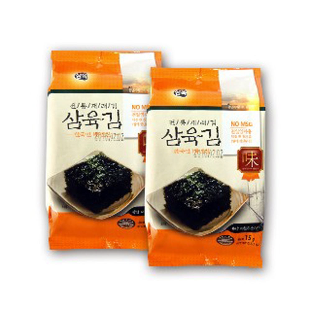 S아람 삼육식탁김 15g 30봉 재래 대천김 : 아람을담다