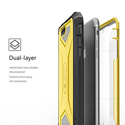 미국 애플 아이폰 공기계 색상 : Yellow/Black iPhone 8 Plus Case, iVAPO [Armor Series] iPhone 8 Plus Cases Im : 폴라몰 - 네이버쇼핑