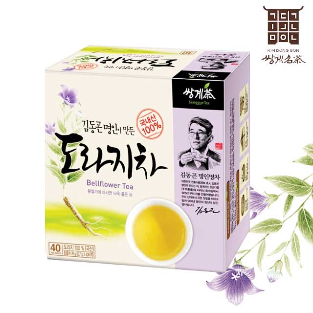 쌍계명차 김동곤 명인이 만든 도라지차 40티백 : 모카다방