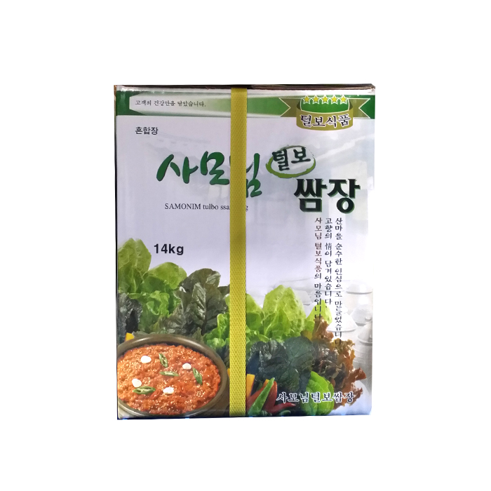 순창 사모님 털보 쌈장 14kg : SB푸드