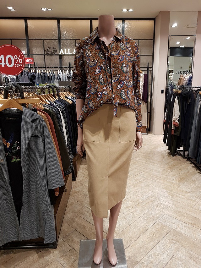 올앤선드리 페이블라우스 A7W9B404 : 뉴코아 강남 올앤선드리