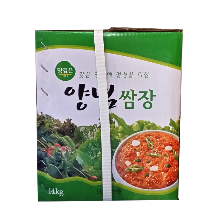 동양식품 맛깊은 양념 쌈장 14kg 지함 : SB푸드