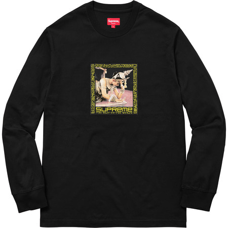 [국내배송]  17FW 슈프림 베스트 인 더 월드 롱슬리브 티 블랙 SUPREME BEST IN THE WORLD L/S TEE : 유니크박스