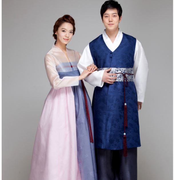 [소담한복] 천년의 사랑 - 커플한복대여/신랑신부 웨딩촬영및결혼한복대여 : 소담한복