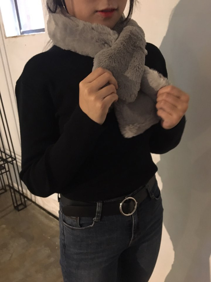 Women's mink scarf Lovely Northern Scandinavian