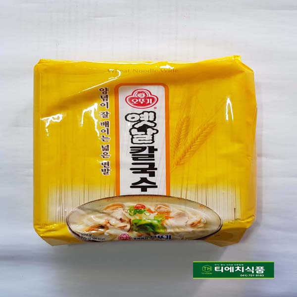 오뚜기옛날칼국수 3kg / 소면,중면,국수,옛날국수,칼국수,오뚜기칼국수 : 티에치식품