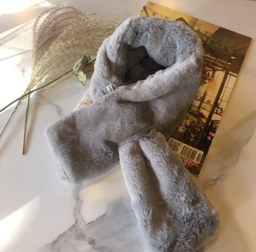 Women's mink scarf Lovely Northern Scandinavian