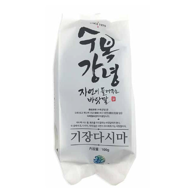 수복강녕기장다시마 100g /  다미원수산 동해의 맑은 물에서 자란 신선하고 밑을 수 있는 명품 미역/다시마 : 다미원수산