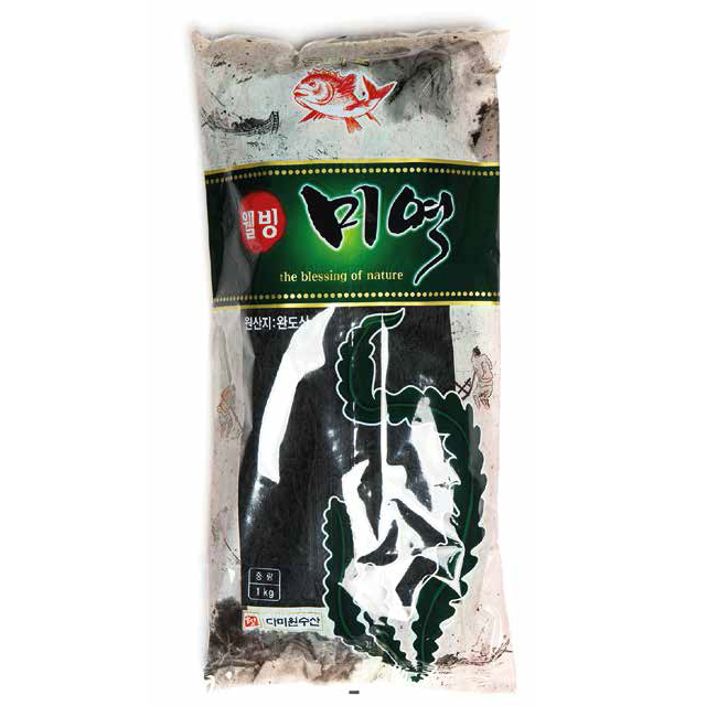 도미표 웰빙건미역 1kg /  다미원수산 다도해의 맑은 물에서 자란 신선하고 밑을 수 있는 명품 미역 : 다미원수산
