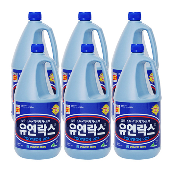 유연락스 2L x 6개 /살균소독/욕실청소/표백 : 바이포유닷컴
