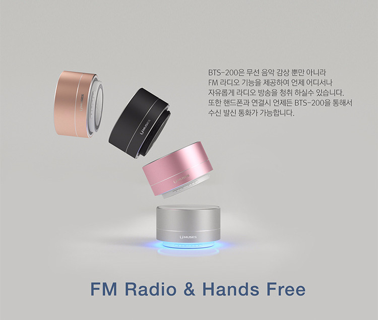 Loewe MUSES BTS 200 Portable LED Bluetooth Speaker