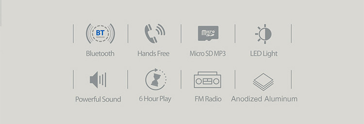 Loewe MUSES BTS 200 Portable LED Bluetooth Speaker