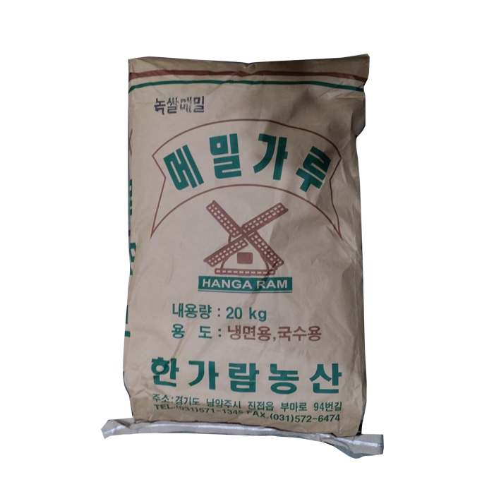 메밀가루 20kg 한가람농산 메밀 100% : SB푸드