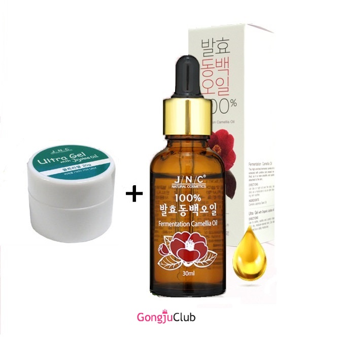 JNC 100%발효동백오일 30ml+울트라겔20g : 공주클럽화장품