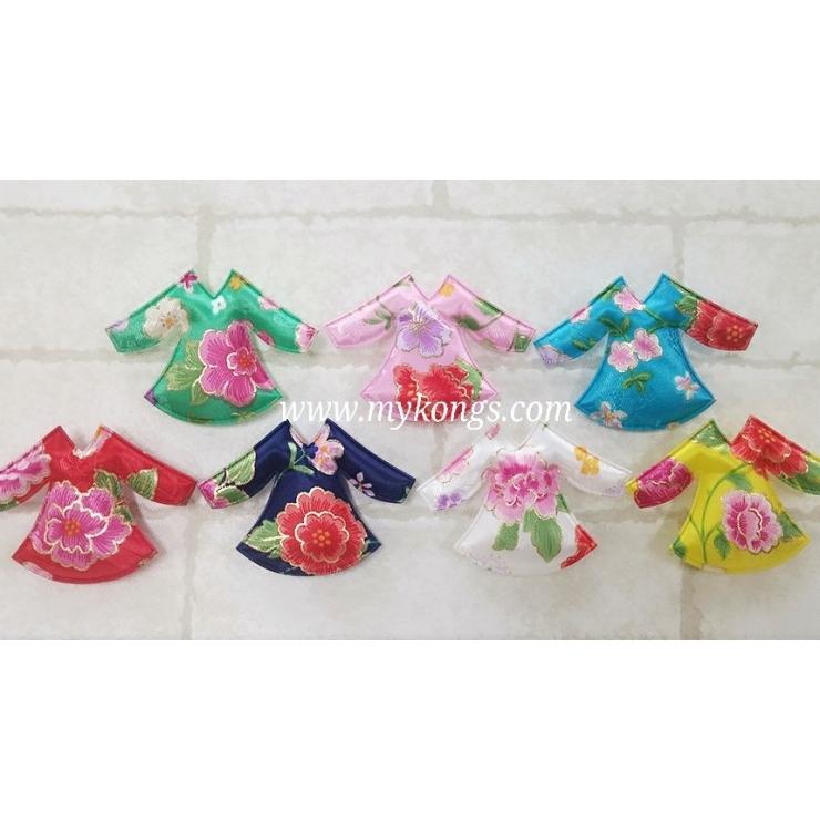 꽃나비 한복저고리 초음파(3가지 사이즈)/한복방향제 : 콩이네리본