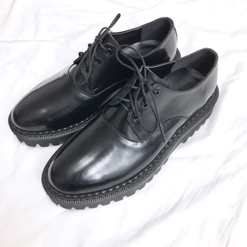 Handmade Premium Derby Shoes Wingtip Male Fanny Co