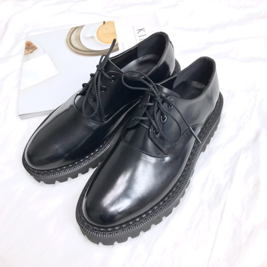 Handmade Premium Derby Shoes Wingtip Male Fanny Co