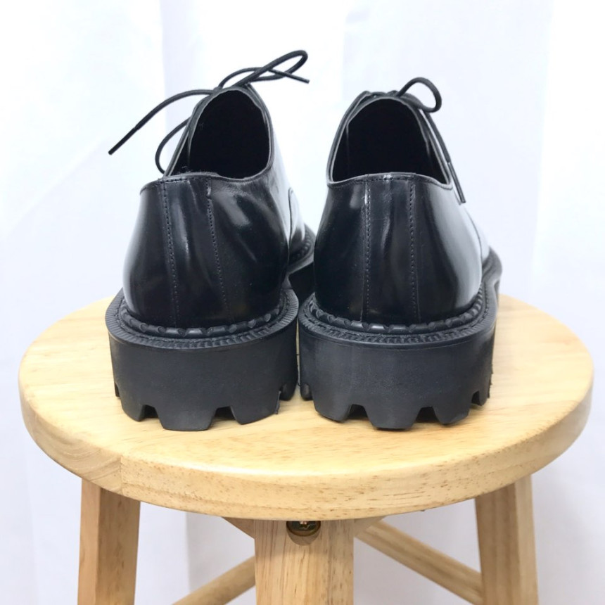 Handmade Premium Derby Shoes Wingtip Male Fanny Co