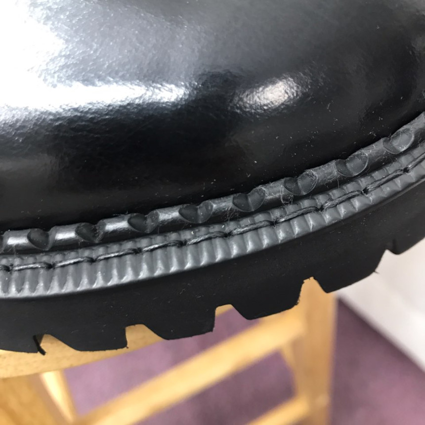 Handmade Premium Derby Shoes Wingtip Male Fanny Co