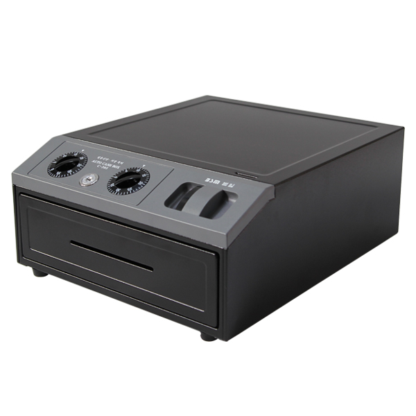 범일 C-305R 레드색상 매장 카운터용 캐쉬박스 슬라이딩 금고 : 이엔위즈