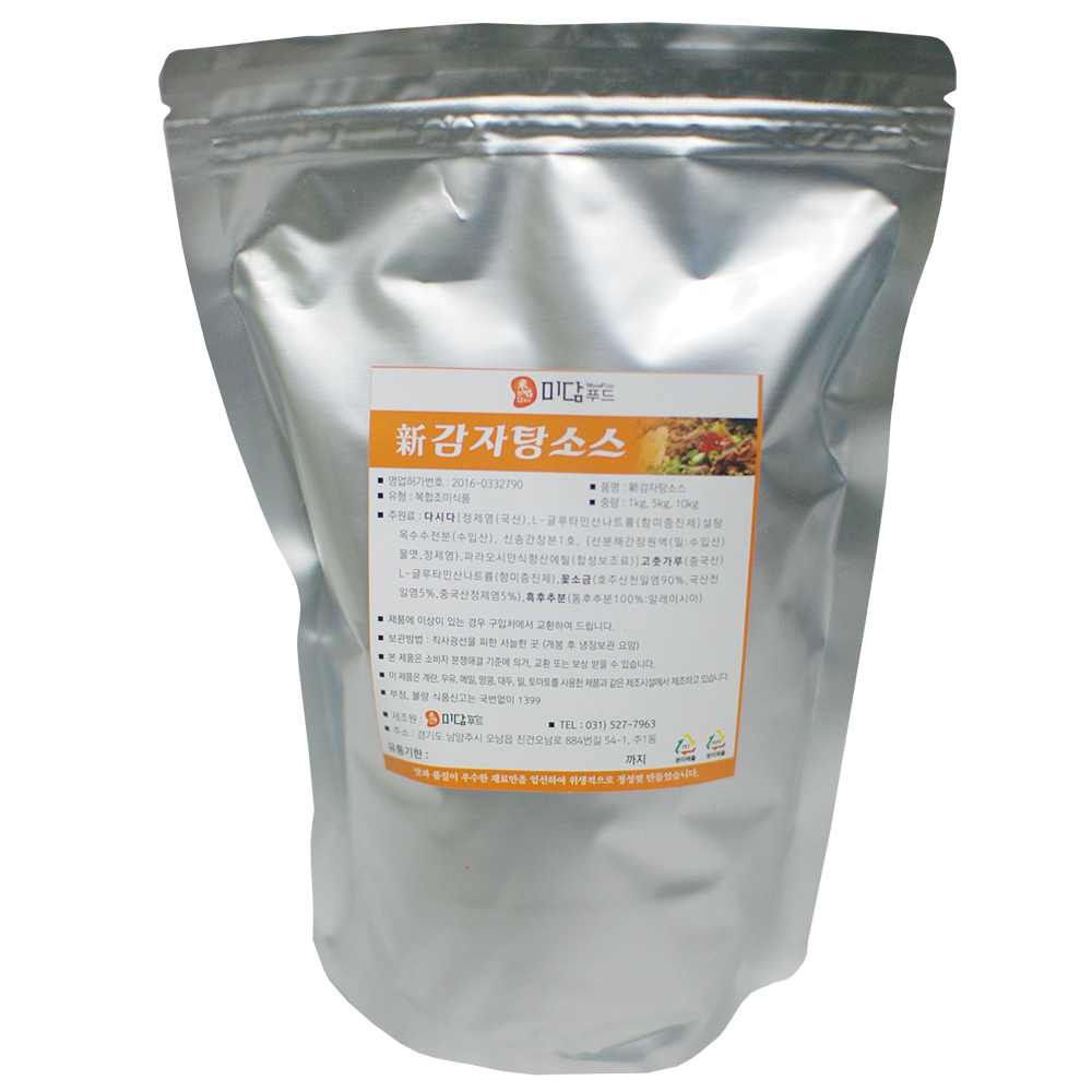 감자탕소스 1kg : 미담푸드