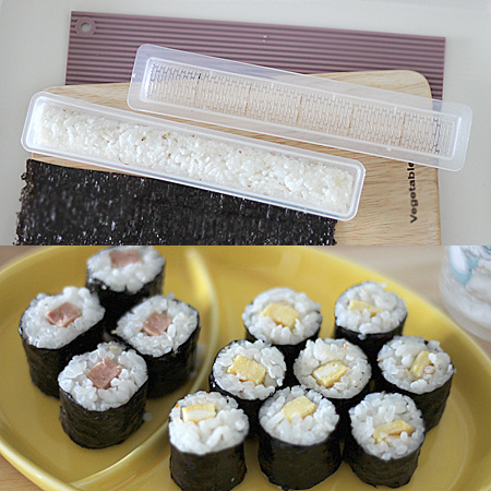 꼬마김밥 한입 김밥 틀 아기김밥 나들이도시락 : 유즈하키친