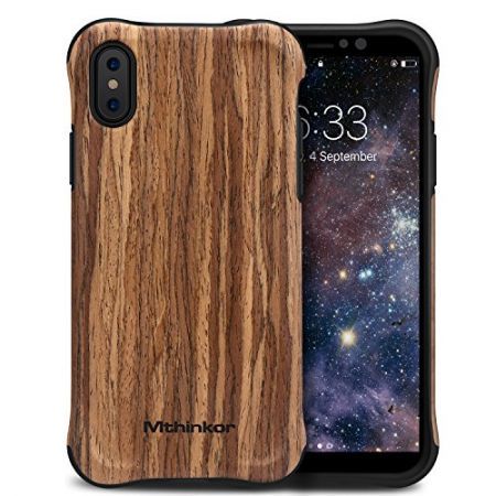 [해외]아이폰X 케이스 iPhone X Case Mthinkor Heavy Duty Drop Protection Slim Protective Case Wood Grain Desi : AlimNC - 네이버쇼핑