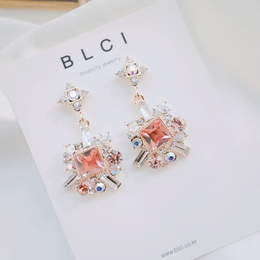 Bold earrings Gem earrings Earrings available 5col