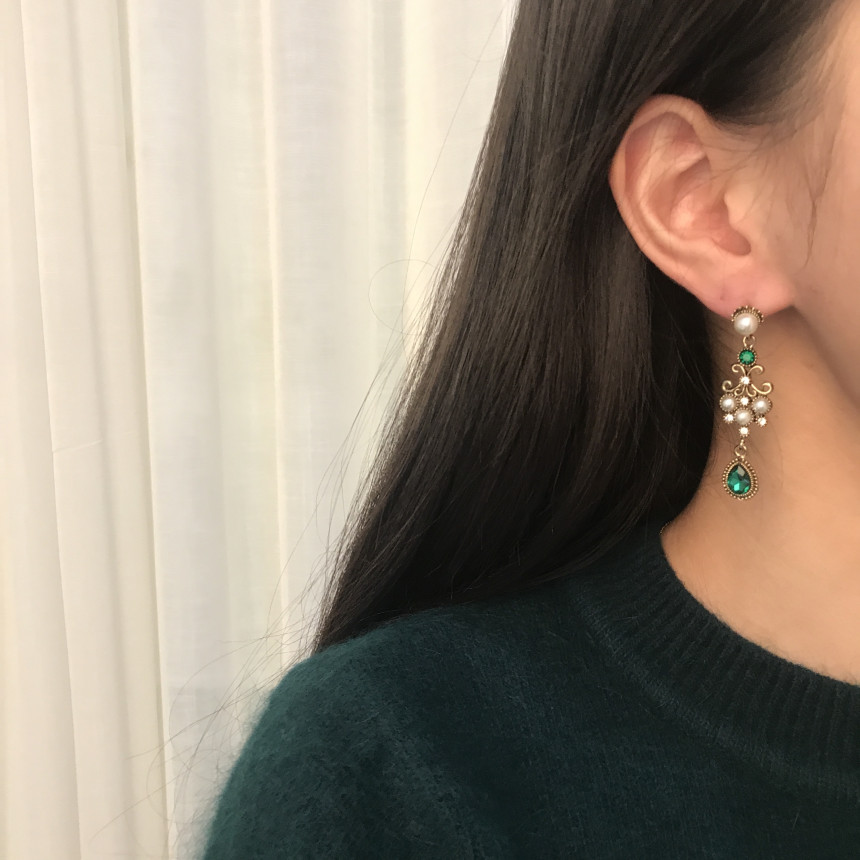 Bold Earrings Christmas Party Drop Earrings Four C