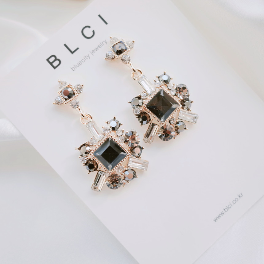 Bold earrings Gem earrings Earrings available 5col