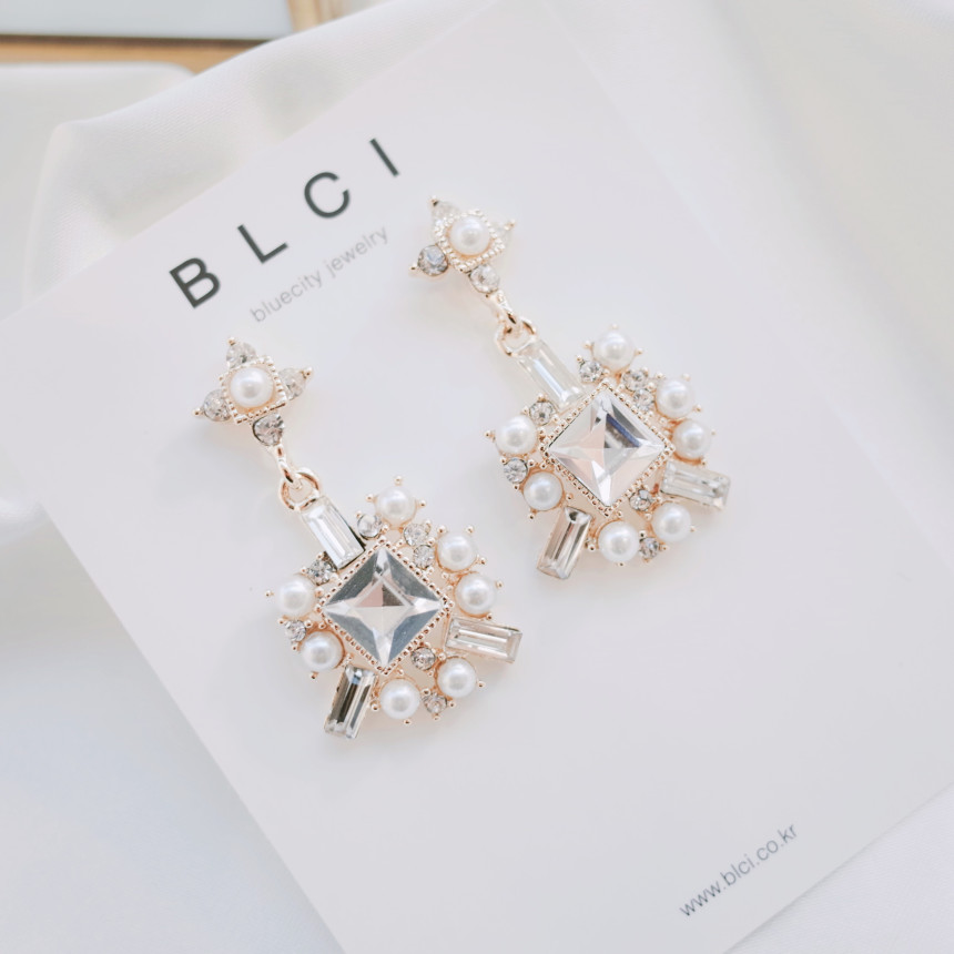 Bold earrings Gem earrings Earrings available 5col