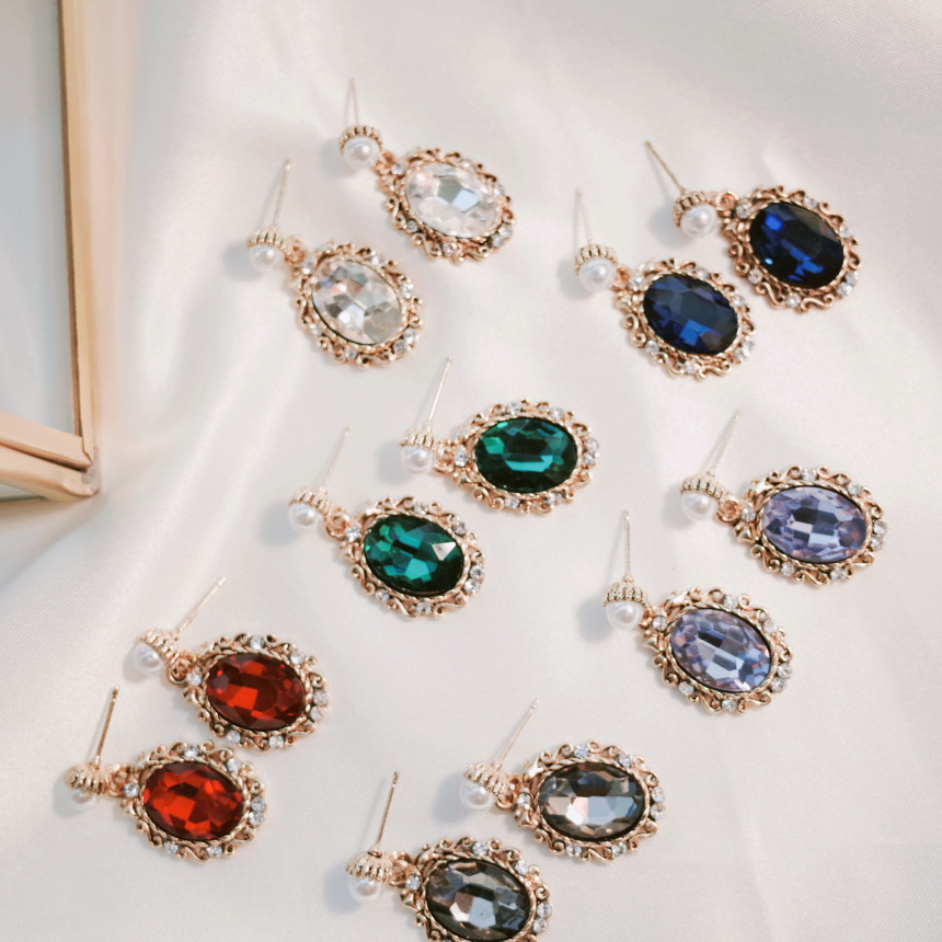 Bold Earrings Christmas Party Drop Earrings Four C