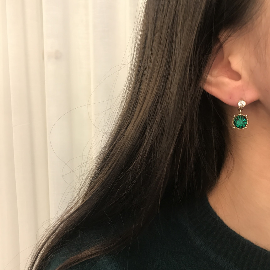 Bold Earrings Christmas Party Drop Earrings Four C