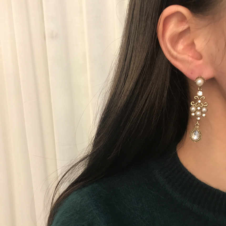 Bold Earrings Christmas Party Drop Earrings Four C