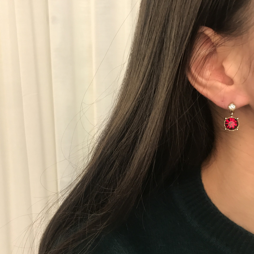 Bold Earrings Christmas Party Drop Earrings Four C