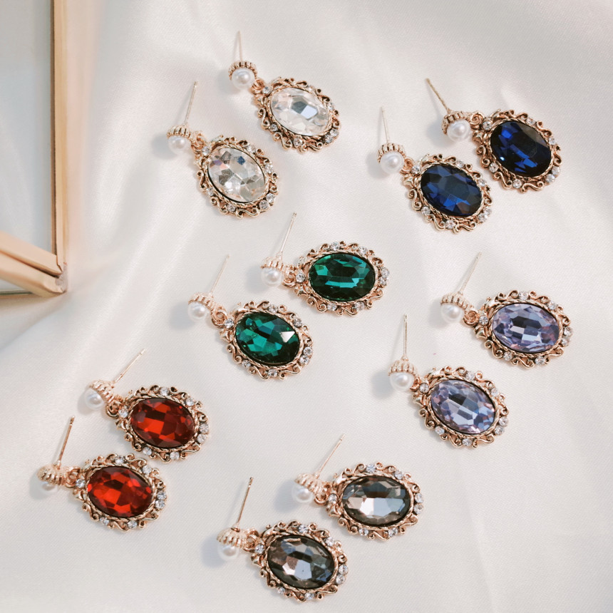 Bold Earrings Christmas Party Drop Earrings Four C