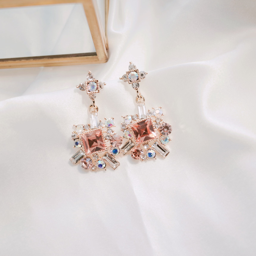 Bold earrings Gem earrings Earrings available 5col