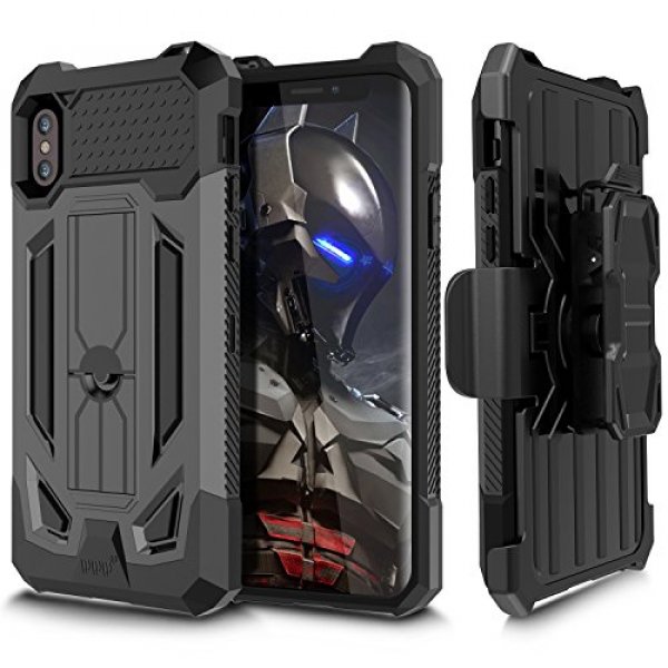 iPhone X case,WWW Heavy Duty Full-Body Protective Case Shock Absorption Rugged Holster Cover with 3 : ESNOITE - 네이버쇼핑