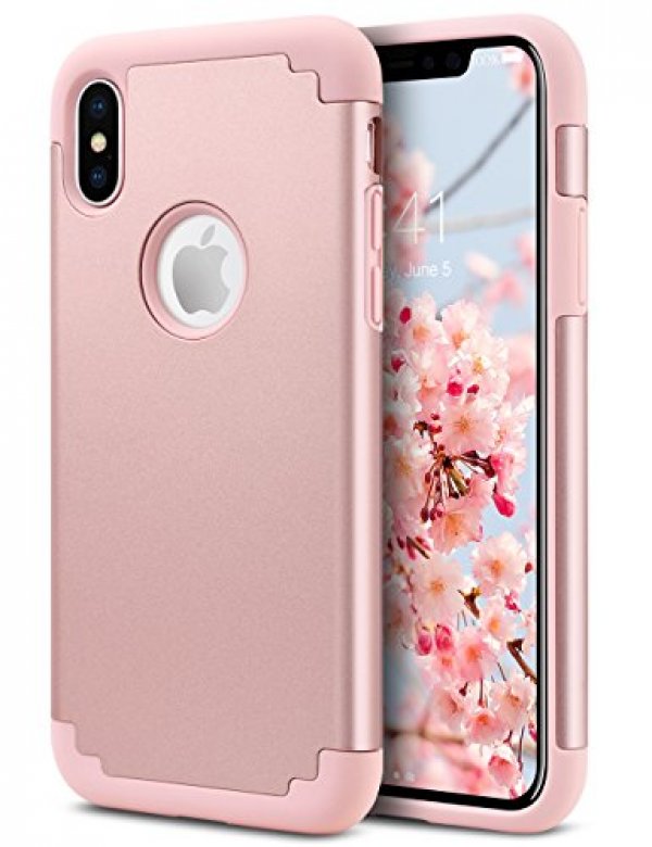 iPhone X Case, Pretty iPhone X Case for Girls ULAK Slim Fit Protective Hybrid Flexible Soft Rubber : ESNOITE - 네이버쇼핑