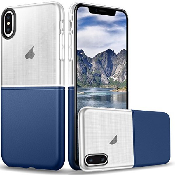 iPhone X Case, Sankmi iPhone X Clear Case with Slim Protection Anti-Scratches Shock Absorbing Flexi : ESNOITE - 네이버쇼핑