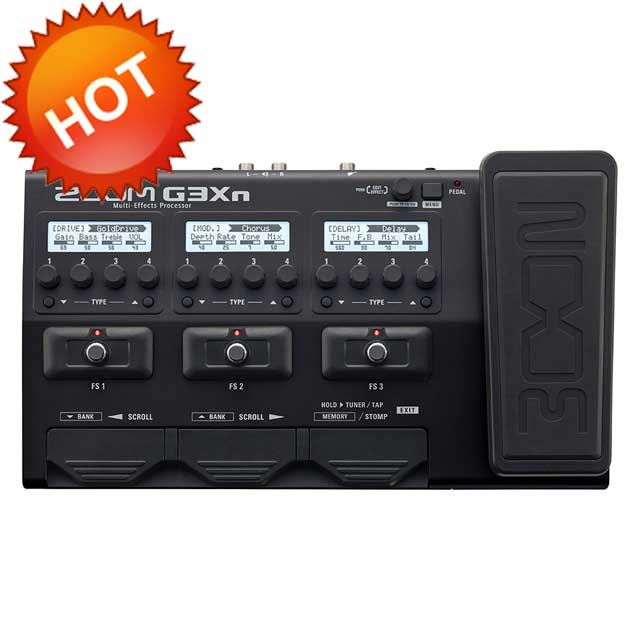 ZOOM 줌 G3Xn 멀티 이펙터 : 기타아울렛