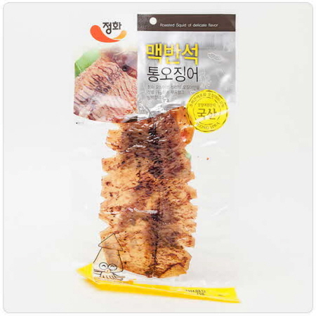 정화)맥반석(전기)통오징어 55g x 5 : 한양슈퍼도매