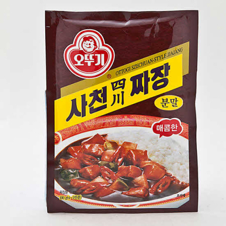 (BOX.무료) 오뚜)사천짜장(분말) 100g x 10 x 4 : 한양슈퍼도매