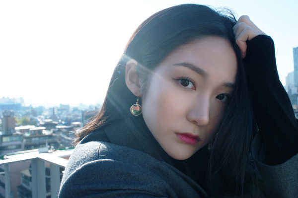 Full moon earrings green moon earring Limited edit